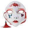 Beauty Face With Tassels&Bell Halloween Cosplay Mask Full Face Mask Party Mask Props Party Props