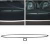 Carbon fiber Dashboard Centre Air Vent Trim Sticker For Seat Leon 2008-12