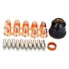 22 Pieces Torch Cutter Saldatura Accessories, Including 10Pcs Electric Mouths Kit for S45 PT-60 PT60
