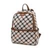 Brown House Check Jacquard Backpack Dcba6f895w2