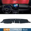 For Toyota YARiS Cross XP210     2024 Car Dashboard Avoid Light Cover Mat Anti-UV Non-Slip Carpets Accessories