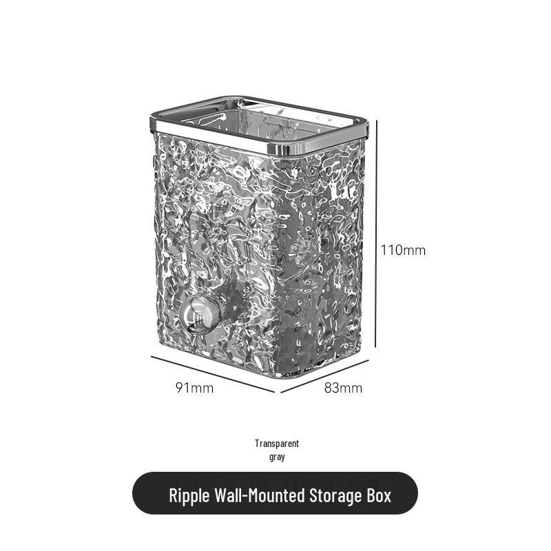 Настенная полка для хранения в ванной без сверления для мочалок и косметики