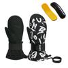 MORGEN SKY Ski Gloves Snowboarding Gloves Cold Weather Gloves Boys Gloves Kids Snow Gloves with Protector Winter Thick Insulation Thermal Waterproof