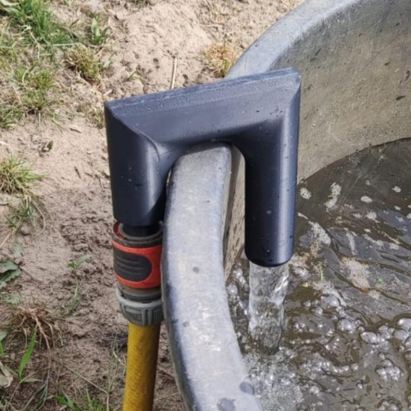 Прочный крючок для садового шланга Легкое наполнение бака для воды Без ручного инструмента для полива для уличного ухода за садовыми растениями