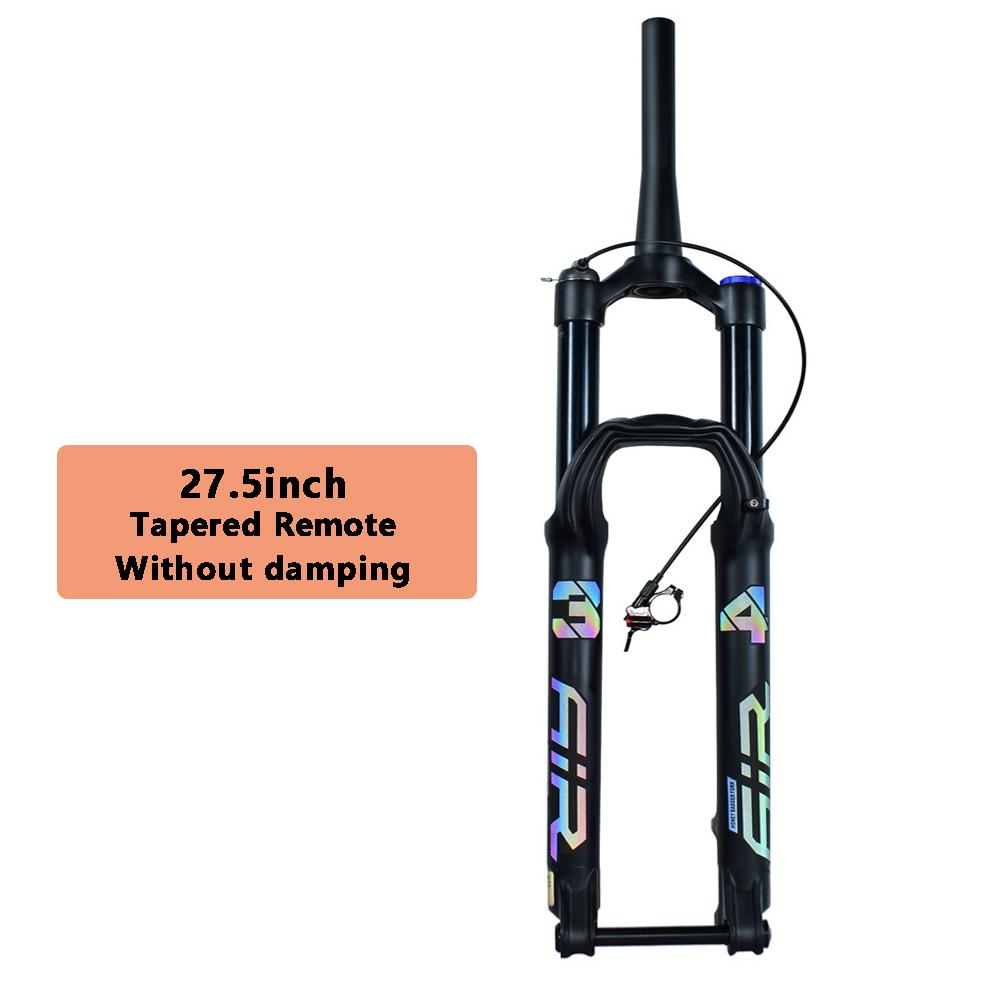 Воздушная амортизационная вилка для MTB 26" 27.5" 29" Диаметр 34 мм Ход 160 мм Ноги из магниевого сплава Быстросъемная ось/Сквозная ось демпфирующие вилки