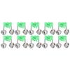 10PCS Lot Rod Tip Clamp Bells Fishing Pole Fish Bite Lure Alarm Alert Twin Bell Ring Clip