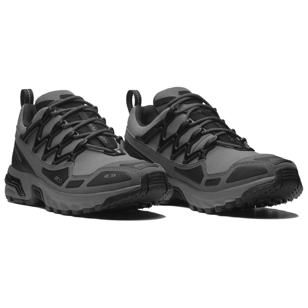 SALOMON Acs + Cswp Удобные Универсальные Низкие Беговые Кроссовки Унисекс Беговые Кроссовки Каменно-Серый L47595800