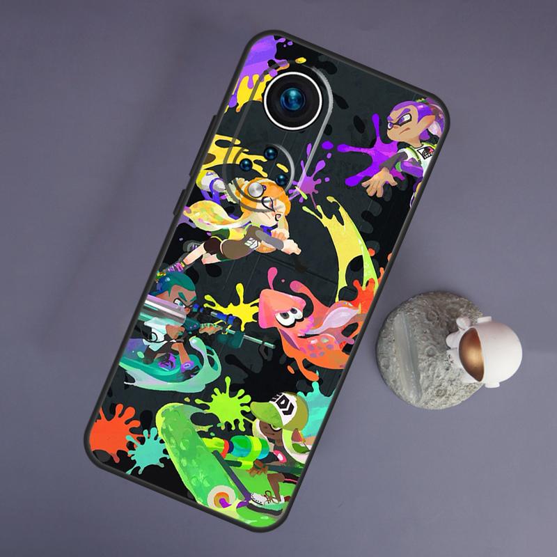 Чехол Splatoon 2 для Huawei Honor Magic 5 Lite 70 50 X8 X9 a P20 P30 P40 P50 P60 Pro P Smart Nova 9 5T