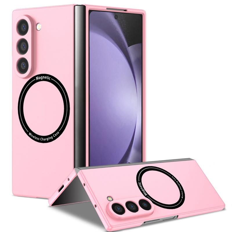 Magnetic Ultra Thin Hard PC Folding Phone Case for Samsung Galaxy Z Fold 7 6 5 4 3 Wireless Charging Shockproof Cover