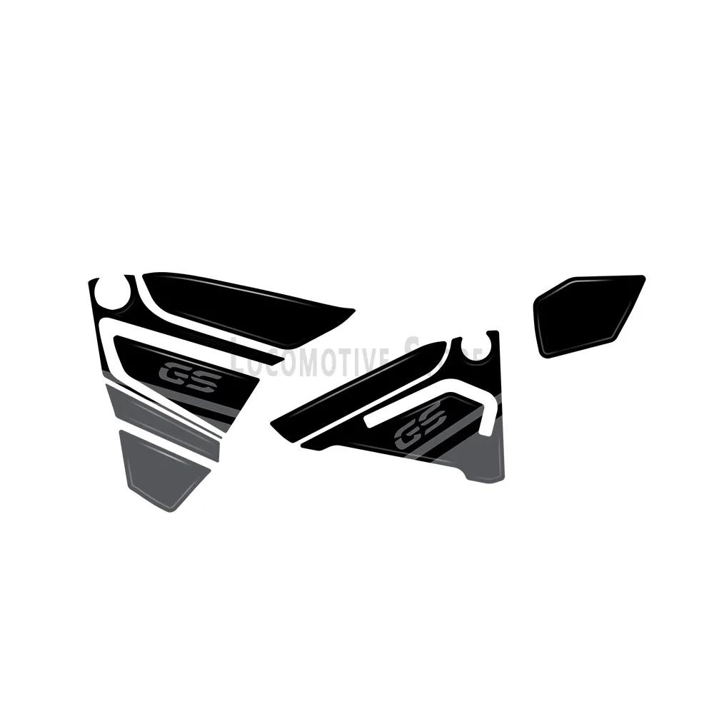 R1250GS 2022 Accessories 3D Epoxy Resin Sticker Protection Kit For BMW R1250GS R 1250 GS 2018-2023 Door Sill Protection Sticker