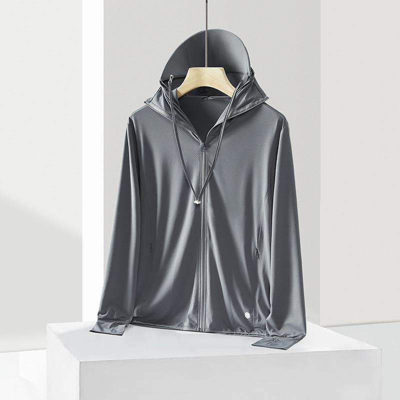 Куртка Ice Silk с защитой от солнца UPF 50+ для мужчин и женщин — дышащая, устойчивая к ультрафиолетовому излучению, идеально подходит для летней рыбалки