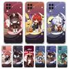 Cute Genshin Impact Xiao Phone Case For Samsung Galaxy A51 A71 A21S A12 A11 A31 A41 A03S A13 A33 A73 A53 A52 A32 5G A23 Cover
