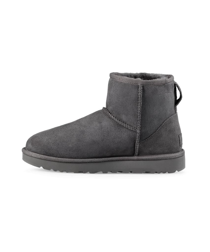 Ugg [Women] Overlock Stitch Mini Boots (Classic Mini Ii) - Grey / 1016222-Grey