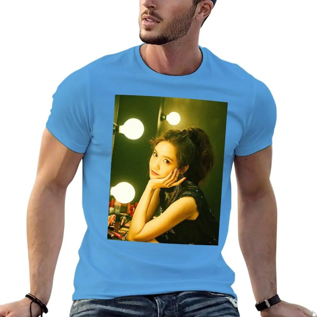 GIRLS GENERATION HOLIDAY NIGHT YOONA T-Shirt graphics t shirt Short t-shirt graphic t shirts oversized