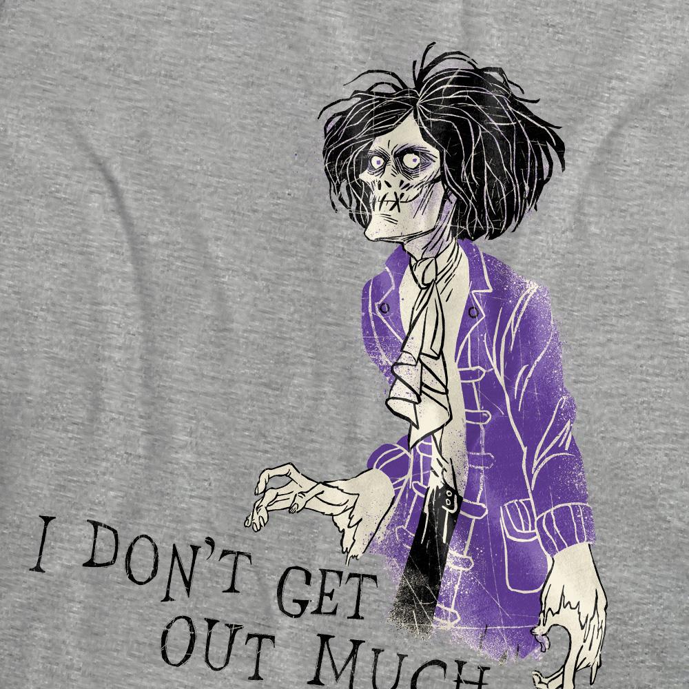 Hocus Pocus Womens/Ladies I Don´t Get Out Much Billy Butcherson Heather T-Shirt