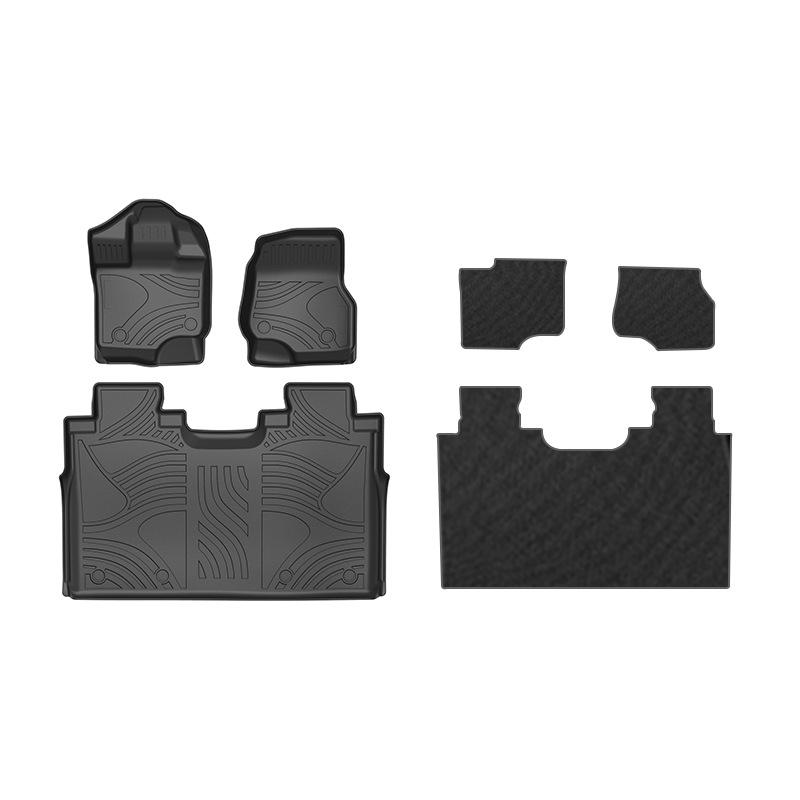 TPE Double-Layer Waterproof Floor Mats for Ford Raptor F150 - Odorless & Wear-Resistant