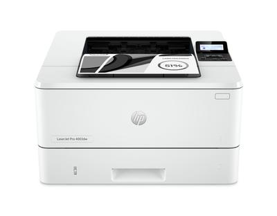 Монохромный лазерный принтер HP LaserJet Pro 4003dw с тонером High Идеально подходит для кассы Компактный 3-летняя гарантия, 2400 листов в комплекте, долговечность, 240 000