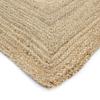 Tapis salon en jute tressé naturel artisanal 80x300