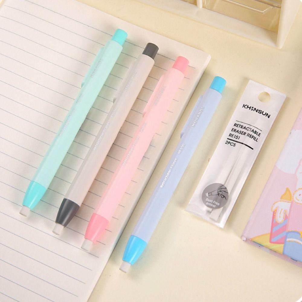 Выдвижной карандаш со сменным резиновым стержнем Инструмент для протирания карандаша Креативный инструмент для коррекции Канцелярские принадлежности
