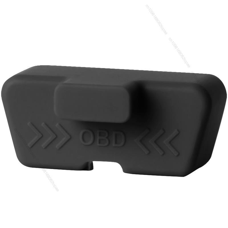 Для автомобиля Leapmotor C10 Пылезащитная крышка OBD2 Силиконовая защитная крышка для порта OBDII Силиконовые водонепроницаемые автомобильные аксессуары