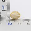 New Fashion Geometric Stud Earrings Copper Cubic Zirconia Wedding Party Daily Wearable Charm Jewelry Styles Fow Women Best Gifts