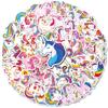 Boutique 50 All Ages Stickers Cute Cartoon Unicorn Graffiti Stickers, Photo Album Handbook Diy Decoration