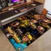 Brazilian football player Design Area Rug Personalized Name- Non-Slip, Soft & Cozy Floor Mat for Living Room, Office - Indoor/Outdoor Carpet