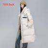 YAYA Women's Mid-Length Hooded Down Jacket