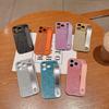Роскошный блестящий противоударный чехол для iPhone 17 Pro Max с ремешком на запястье и полным покрытием, совместимый с iPhone 16