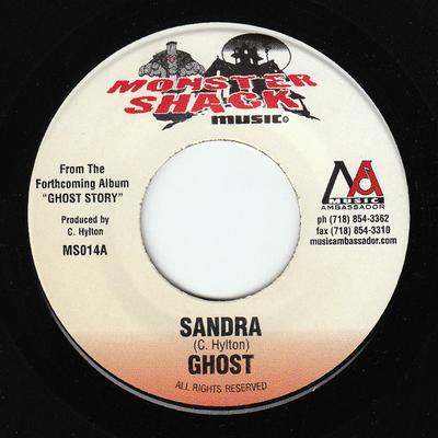 7-дюймовая пластинка GHOST - Sandra MS014 Monster Shack M Ямайка Регги, Ска и Даб Б/у