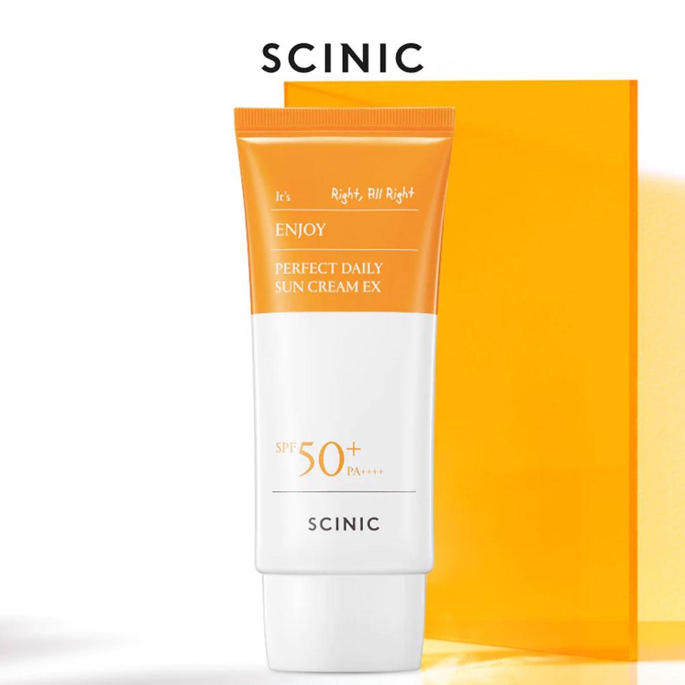 Scinic Наслаждайтесь идеальным ежедневным солнцезащитным кремом EX 50 мл (SPF50 +)