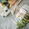 IKEA Поднос GRONFISK из бамбука и белого дерева с ручками