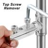 Угловые вентили смесителя Набор экстракторов сломанных проводов Экстрактор поврежденных винтов Съемник Универсальный угловой вентиль Экстрактор сорванных винтов