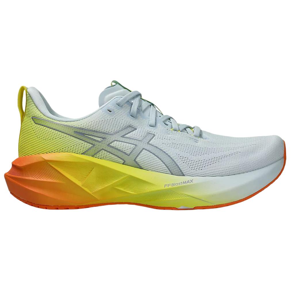 Asics Кроссовки для бега NOVABLAST 5 Дышащие Мужские Сине-Желто-Оранжевые 1011C184-400