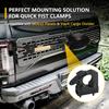 Universal Quick Release Clamp Heavy Duty Rubber Clamps Fit for Shovels, Axes, and Other Tools Shovel Holder Mini Mount Compatible with Truck Off Road
