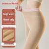GUJIN Женские термолеггинсы с высокой талией и флисовой подкладкой, 400 г