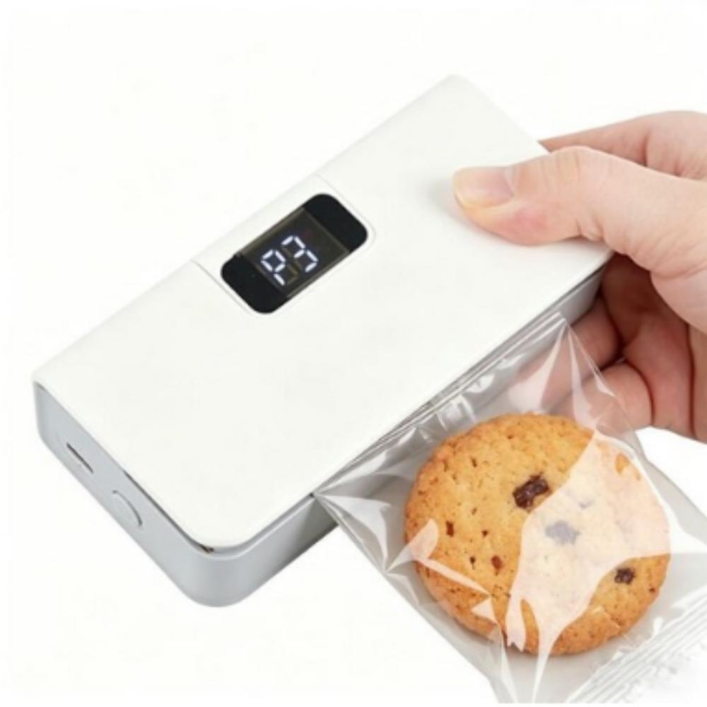Portable Rechargeable Mini Sealing Machine TX007 White