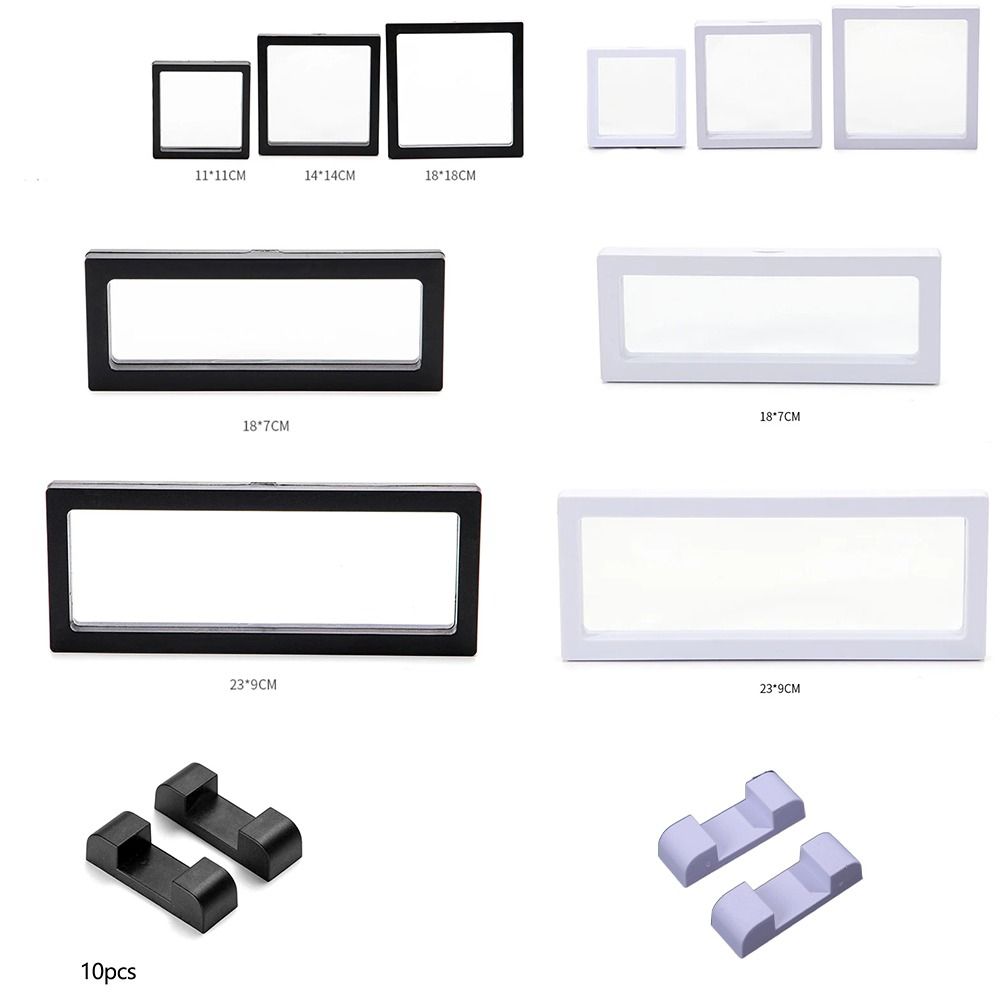 Многоразовая рамка для демонстрации цветов и растений, 3D прозрачный футляр для хранения ювелирных изделий, кольцо, ожерелье, серьги