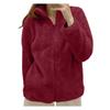 Womens Fleece Zip Up Jacket Light Fall Jackets Winter Plus Size Jackets