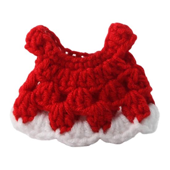 Платье для маленького питомца, мини-вязаная одежда для хорька, юбка ручной работы для хомяка, принцессы, кролика, морской свинки, белки, шиншиллы