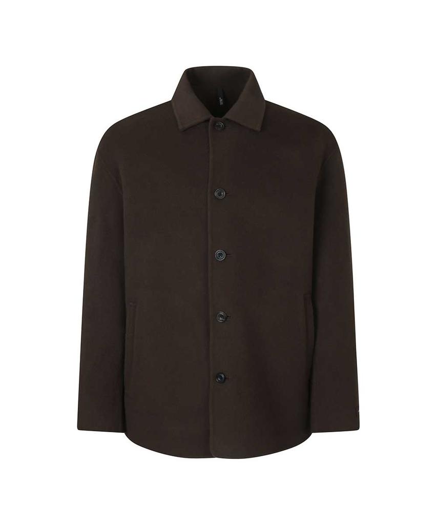 Sieg Handmade Oversized Casual Jacket Dark Brown (Pjeax4026)