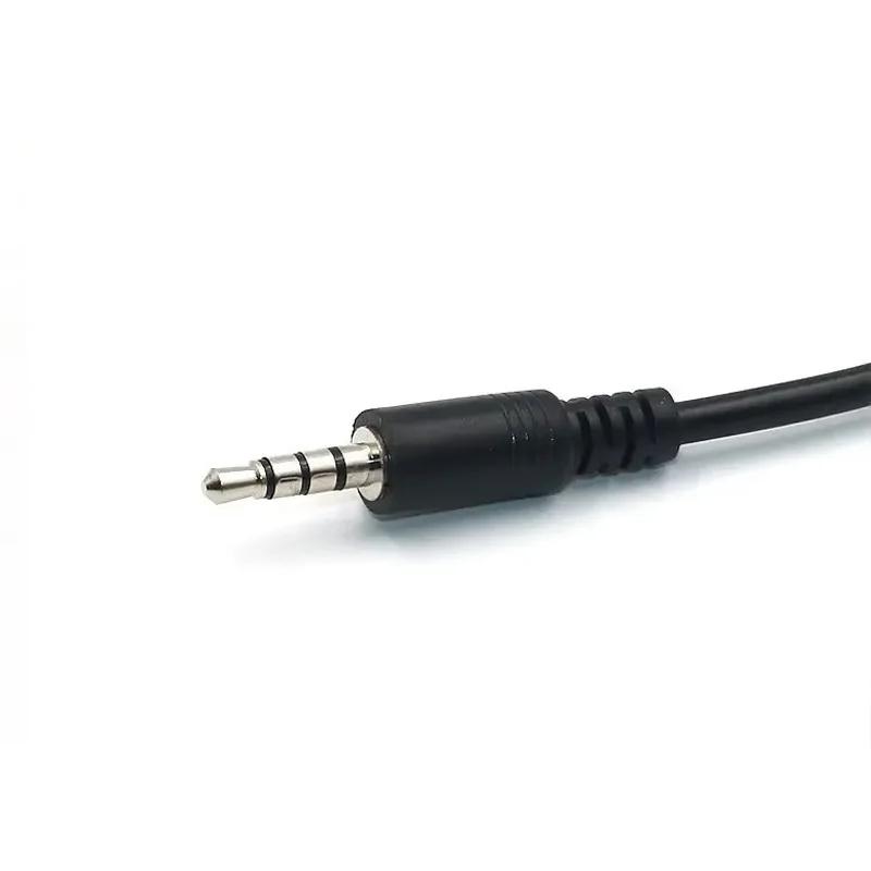 3,5 мм автомобильный AUX аудиокабель к USB аудиокабелю Автоэлектроника для воспроизведения музыки Черный автомобильный аудиокабель USB-преобразователь для наушников