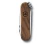 VICTORINOX Classic SD Wood Swiss Army Knife Многофункциональный нож для кемпинга на открытом воздухе с плоской отверткой, оснащенный пилочкой для ногтей Swiss