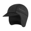 ROCKBROS Cycle Cap, Winter Inner Cap, Helmet, Cold Protection, Earmuffs, Sweat Absorption, Brushed Lining, Fleece Cap with Brim, Warm Cap, Bicycle, Mo