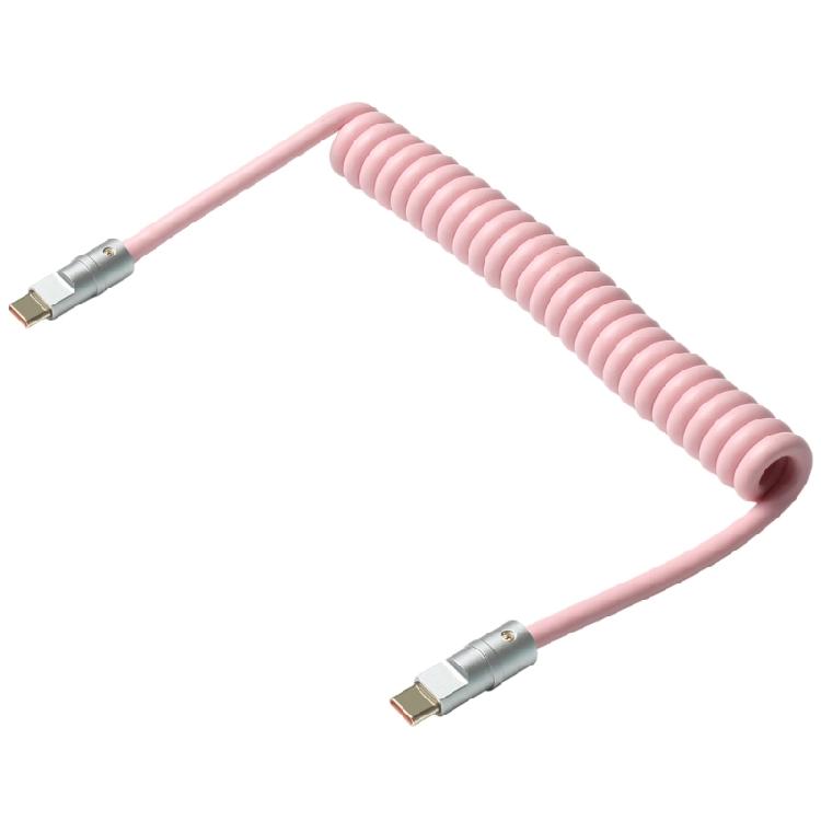 Усиленная конструкция пружины Зарядный шнур USB C Быстрая зарядка Технология PD100W Широкая совместимость с устройствами для телефонов