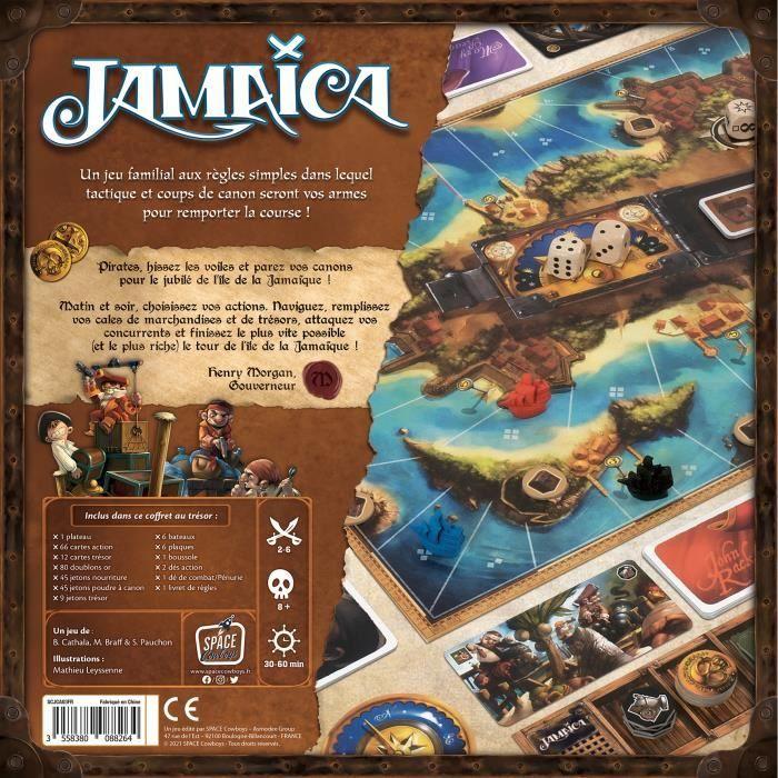 Jamaica - ASMODEE - 2021 Edition - Family Board Game - 2 To 6 Players - 45 Min