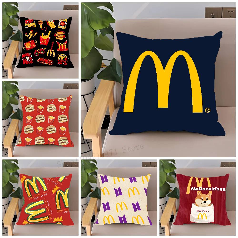 ГОРЯЧИЙ M-MCDONALD Наволочка Домашний Декор Плед для Дивана Кровати Автомобиля Декор Комнаты Идея для Подарка