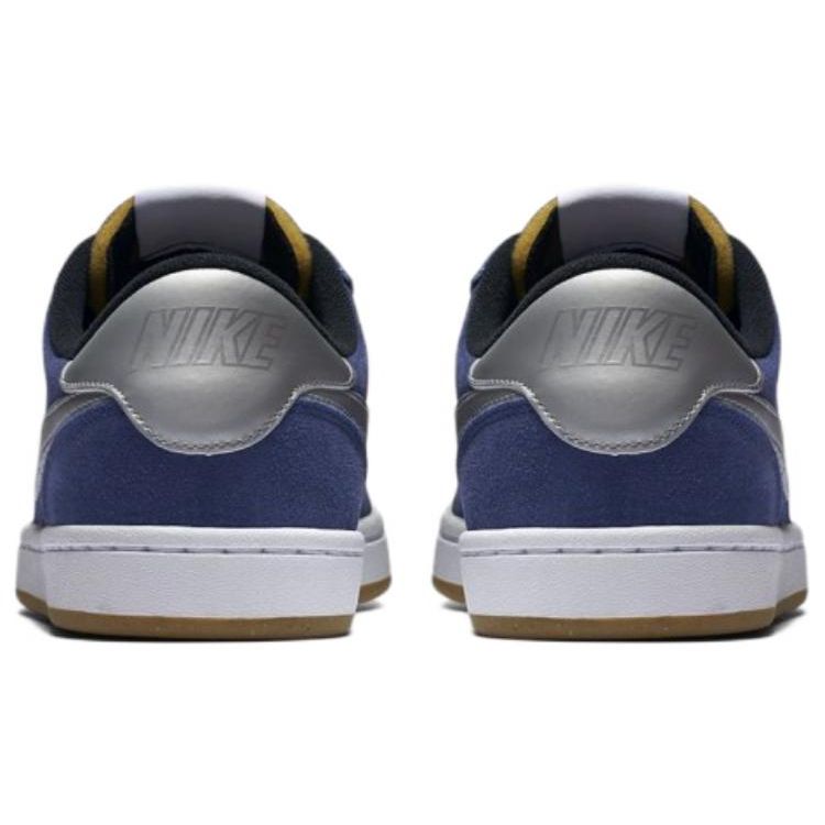 Nike Нескользящие Амортизирующие Прочные Легкие Низкие Кеды для Скейтбординга Мужские кеды для скейтбординга Синие 909096-401