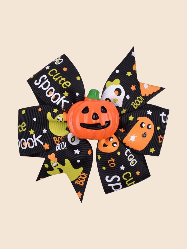 Вечеринка на Хэллоуин Забавный Заколка для волос Паук Тыква Мультяшный Черный Кот Череп Аксессуары для волос для Девочек Счастливый День Хэллоуина Наряд