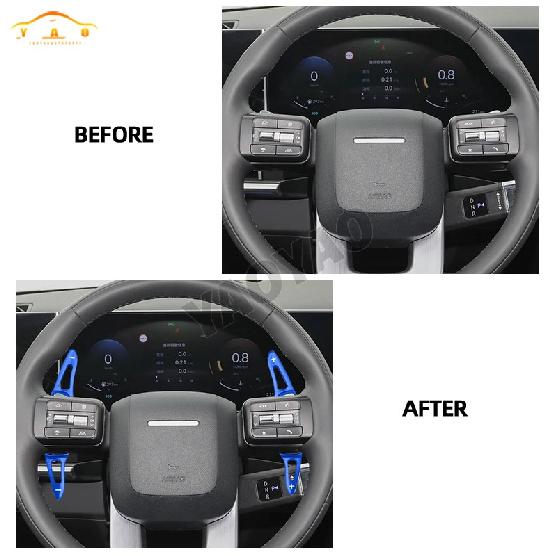 2 шт. Расширители подрулевых лепестков переключения передач для Hyundai Santa Fe SantaFe HEV MX5 2023 2024